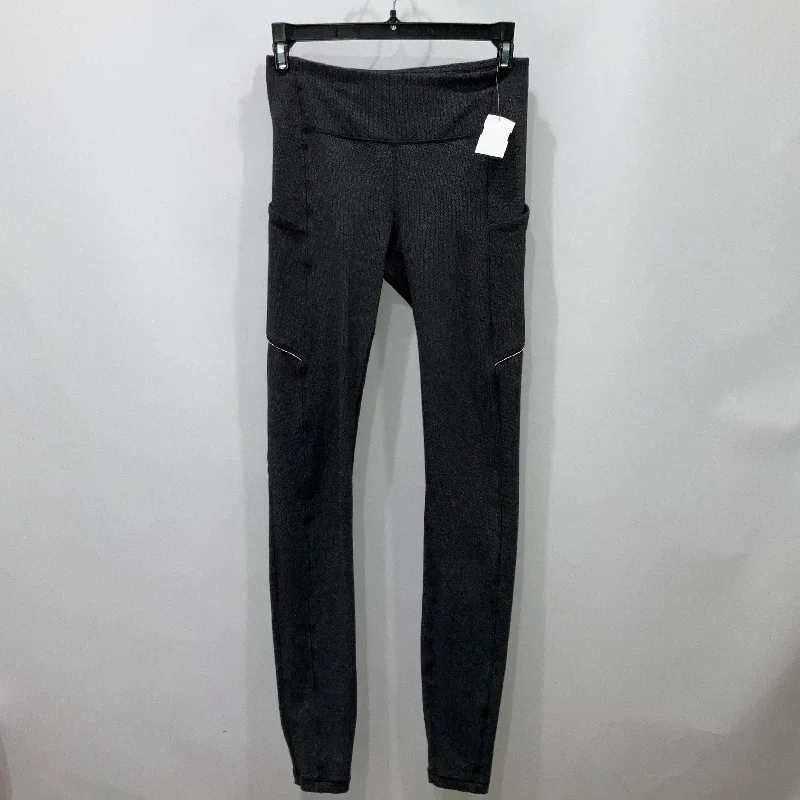 Athletic Leggings By Lululemon In Grey, Size: 4