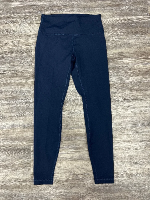 Athletic Leggings By Lululemon In Navy, Size: 10