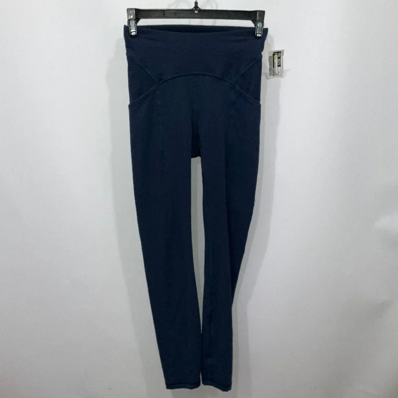 Athletic Leggings By Lululemon In Navy, Size: 2