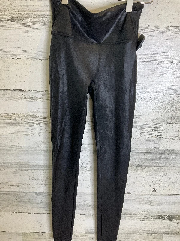 Athletic Leggings By Spanx In Black, Size: S