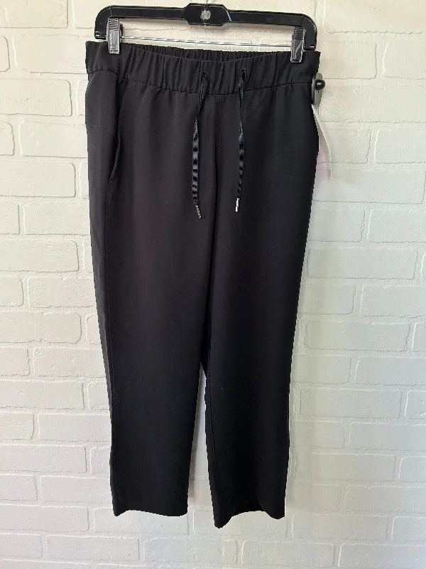 Black Athletic Capris Lululemon, Size 6