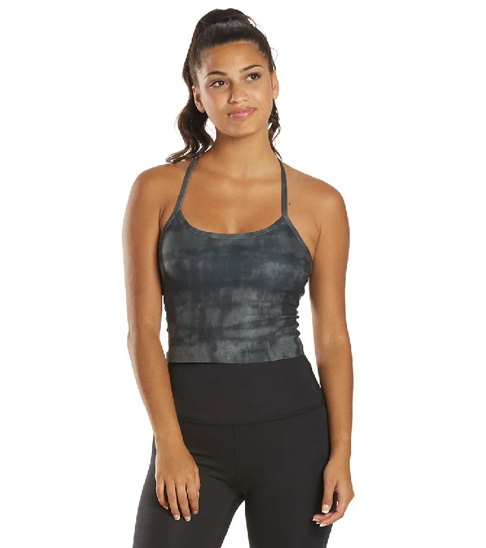 Beyond Yoga Spacedye Printed Slim Racerback Cropped Tank