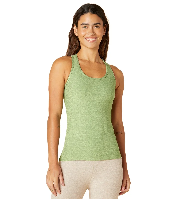 Beyond Yoga Spacedye Step Up Racerback Tank Rosemary Heather