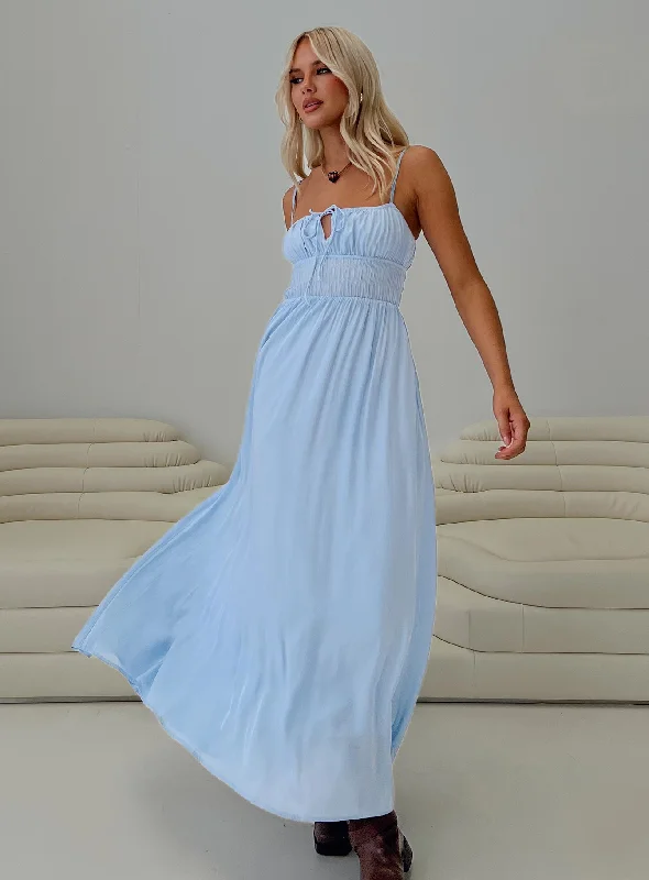 Jersie Maxi Dress Blue