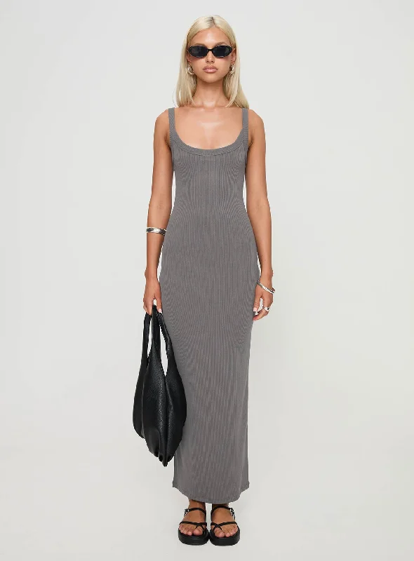 Montwood Maxi Dress Charcoal