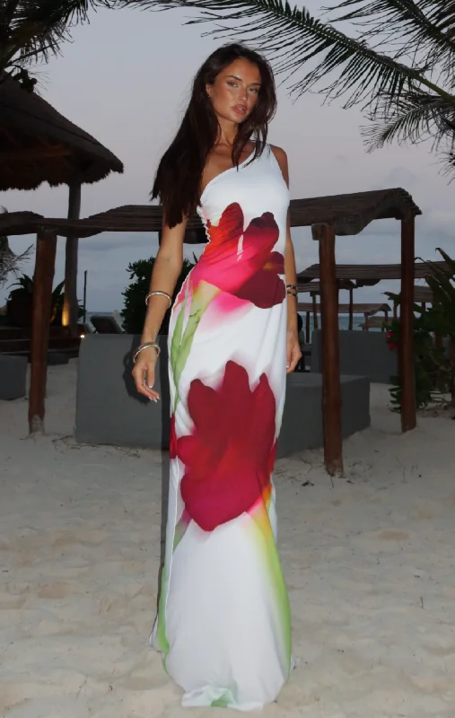 Skyline Maxi Dress Vanilla Blossom