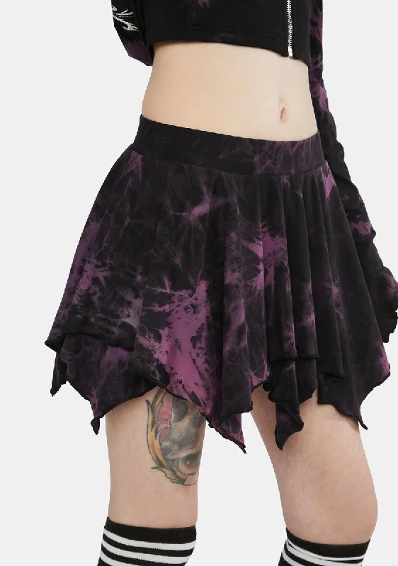 Dark Illusions Mini Skirt