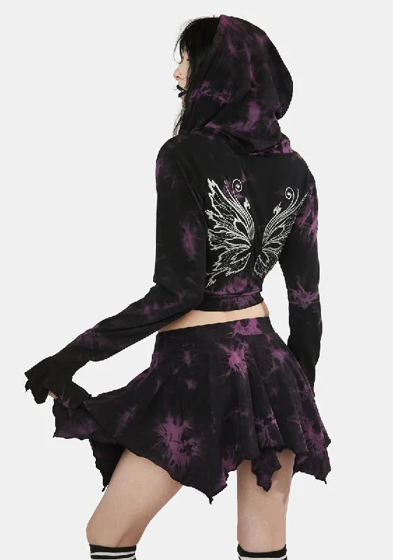 Dark Illusions Mini Skirt