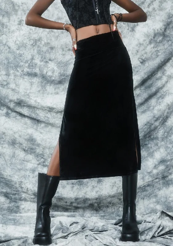 Secret Incantation Midi Skirt