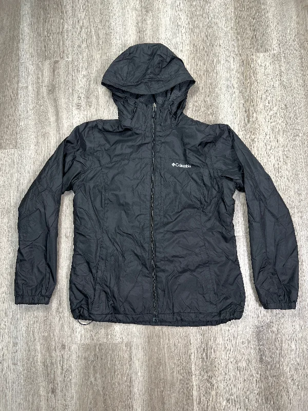 Black Jacket Windbreaker Columbia, Size M