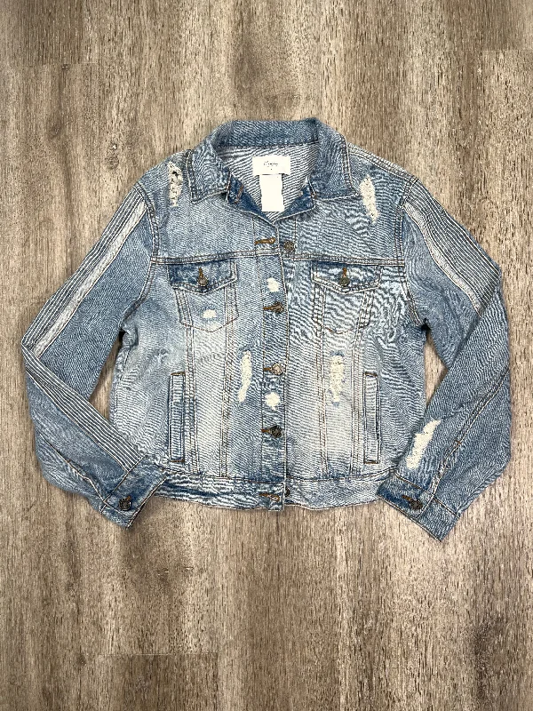 Blue Denim Jacket Denim Kancan, Size S