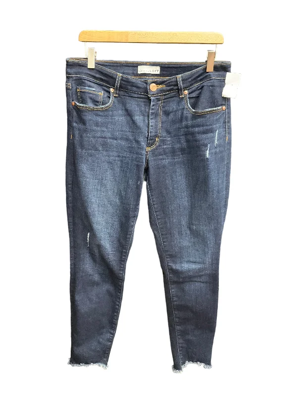 Blue Denim Jeans Skinny Loft, Size 6