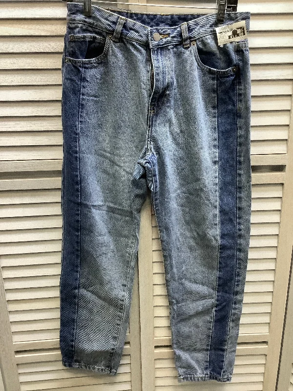 Blue Denim Jeans Straight Clothes Mentor, Size 10