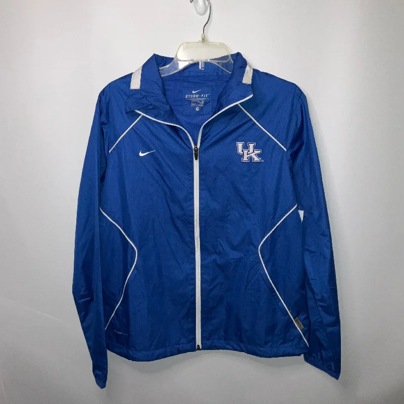 Blue Jacket Windbreaker Nike Apparel, Size M