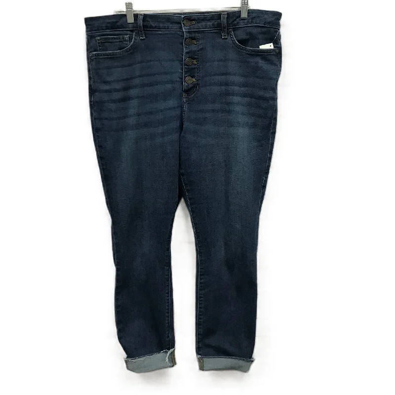 Blue Jeans Skinny By LAUREN CONRAD, Size: 18