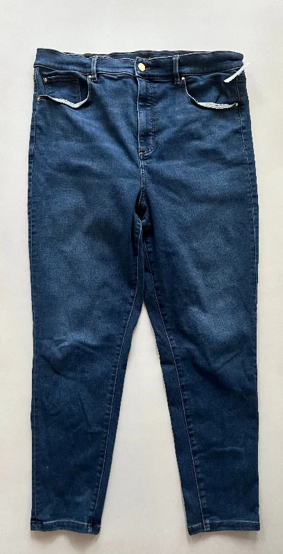 Denim Jeans Skinny Ann Taylor O, Size 16