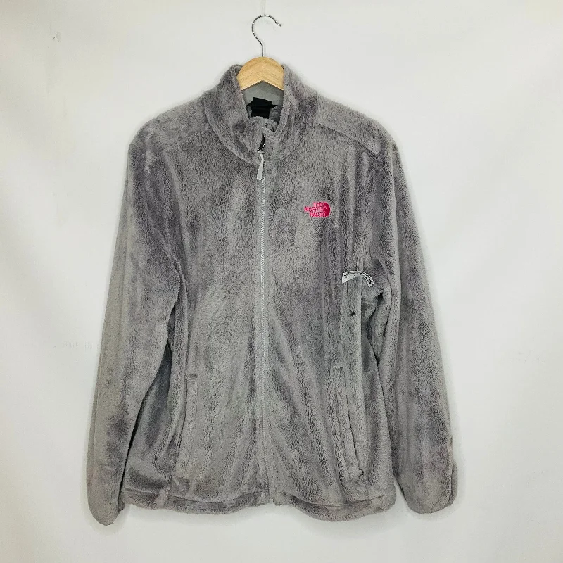 Grey Jacket Fleece The North Face, Size Xl