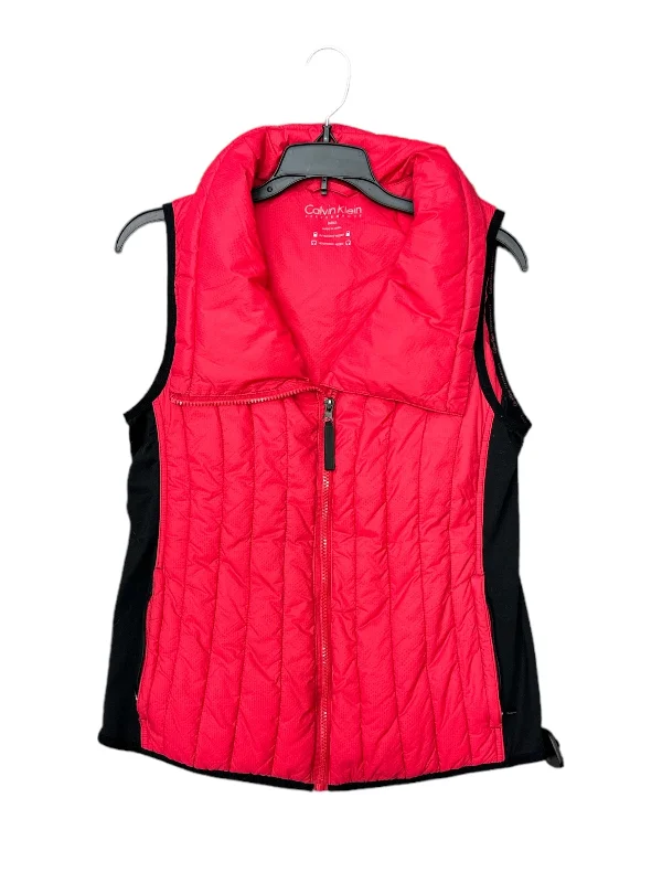 Red Vest Puffer & Quilted Calvin Klein Performance, Size S