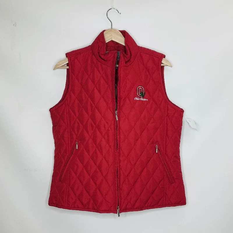 Red Vest Puffer & Quilted Cmf, Size M