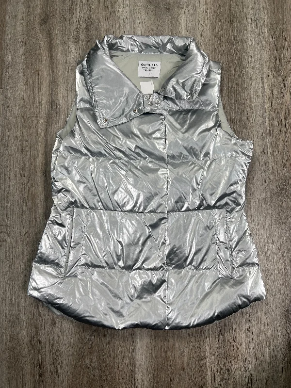 Silver Vest Puffer & Quilted Athleta, Size L