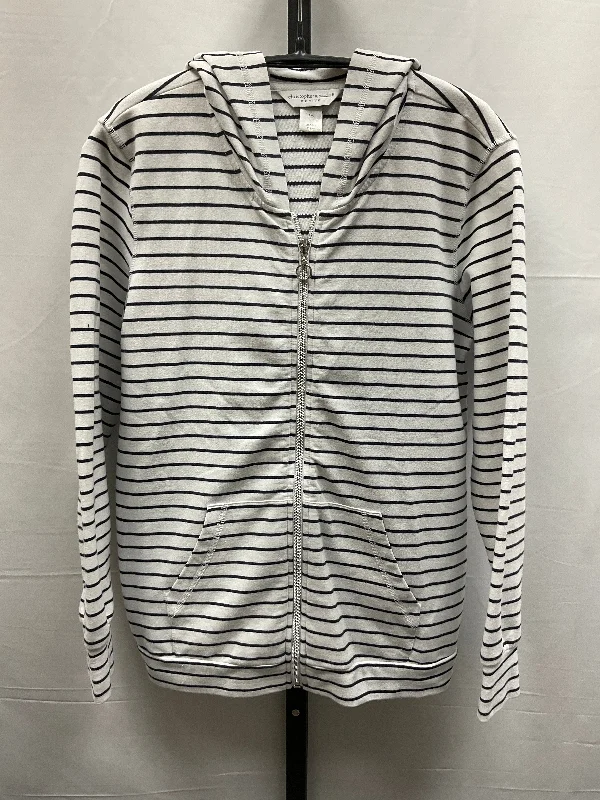 Striped Pattern Jacket Other Christopher And Banks, Size Petite   S