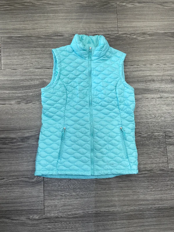 Teal Vest Puffer & Quilted Free Country, Size M