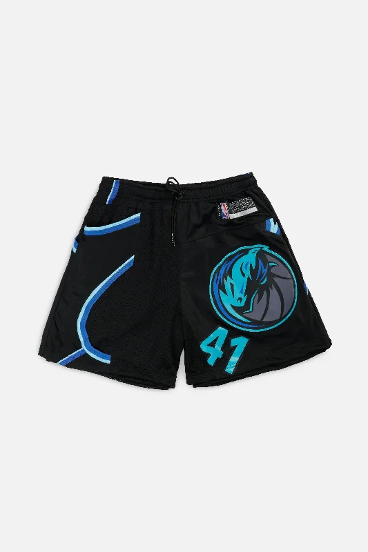 Unisex Rework Dallas Mavericks NBA Jersey Shorts - L