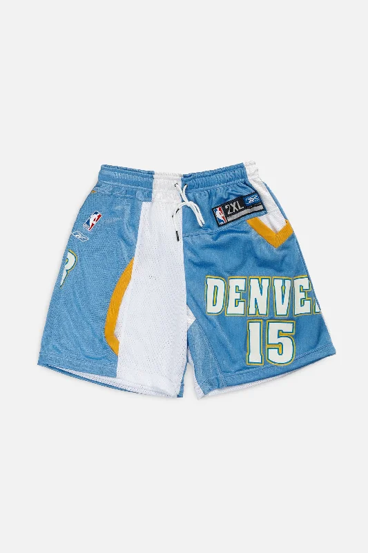 Unisex Rework Denver Nuggets NBA Jersey Shorts - S