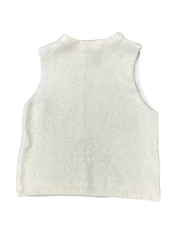 White Vest Sweater Jules & Leopold, Size Large