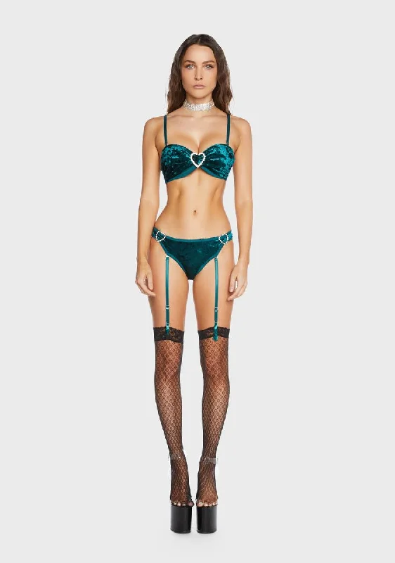 Bow To The Queen Lingerie Set