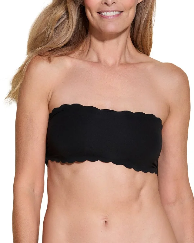 Cosabella Free Cut Scalloped Bandeau Bra