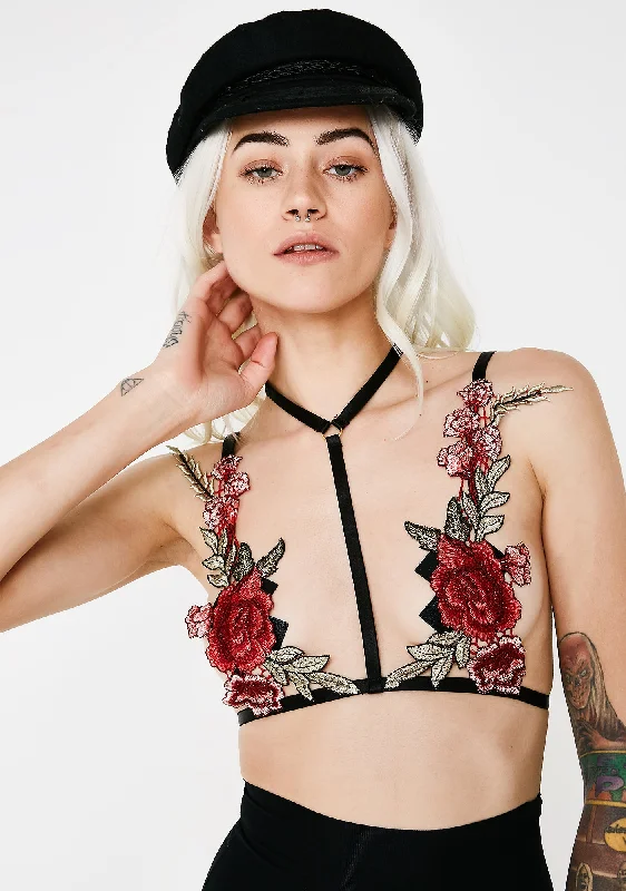 Flower Fetish Bralette