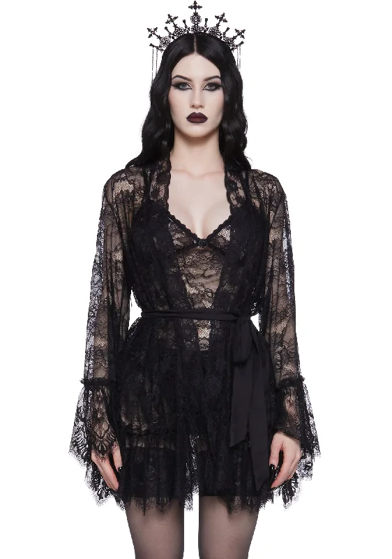 Macabre Nights Lingerie Set