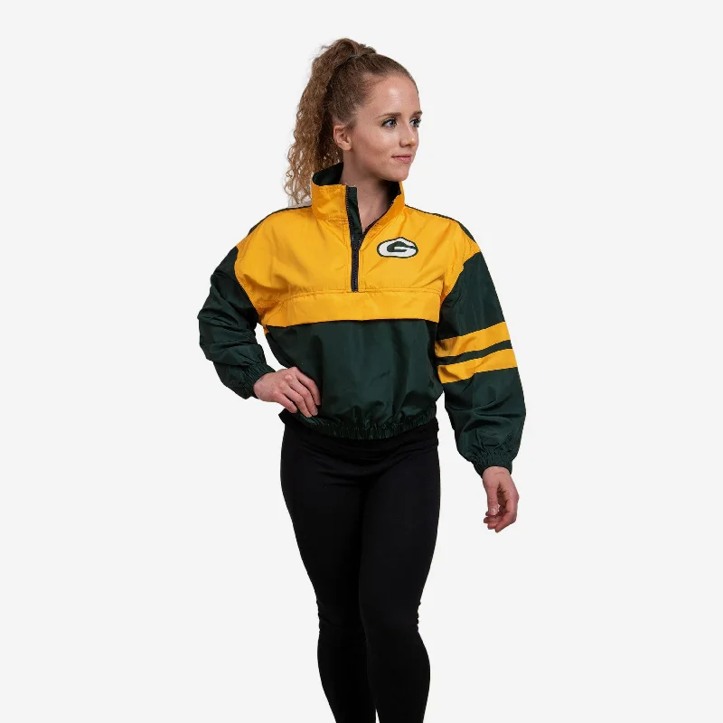 Green Bay Packers Womens Winning Play Windbreaker