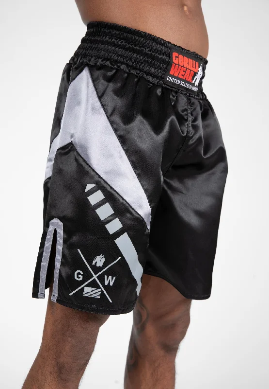 Hornell Boxing Shorts - Black/Gray - Unisex