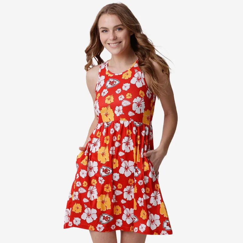 Kansas City Chiefs Womens Fan Favorite Floral Sundress