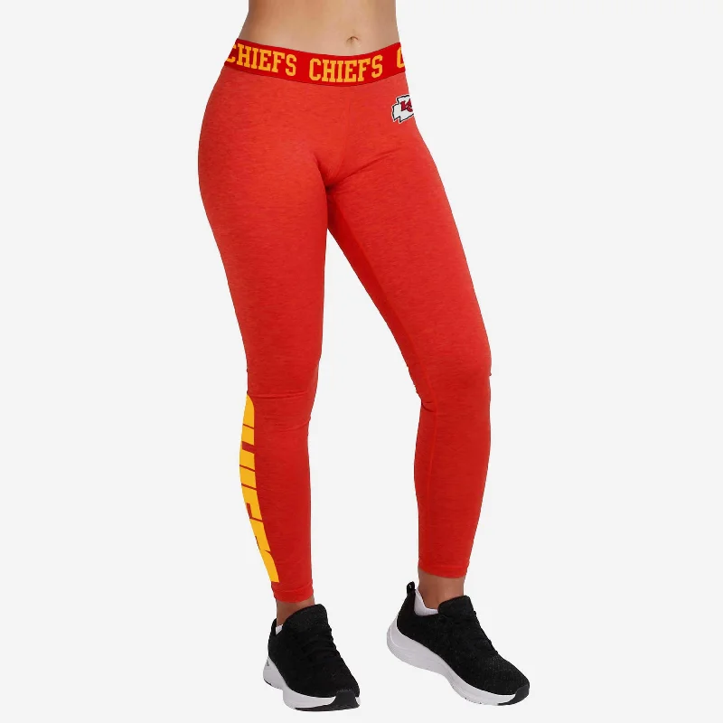 Kansas City Chiefs Womens Team Color Static Legging