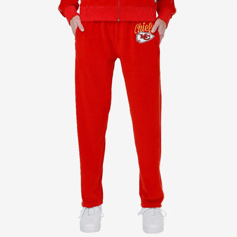 Kansas City Chiefs Womens Velour Pants