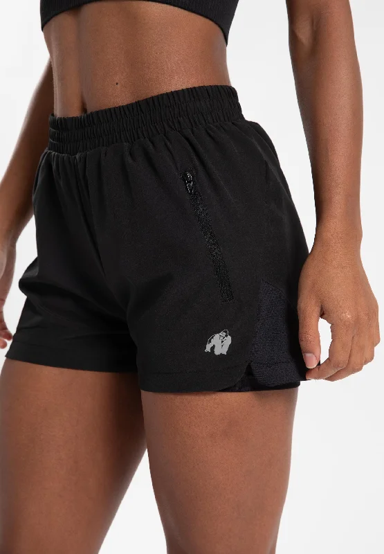 Katy 2-in-1 Shorts - Black