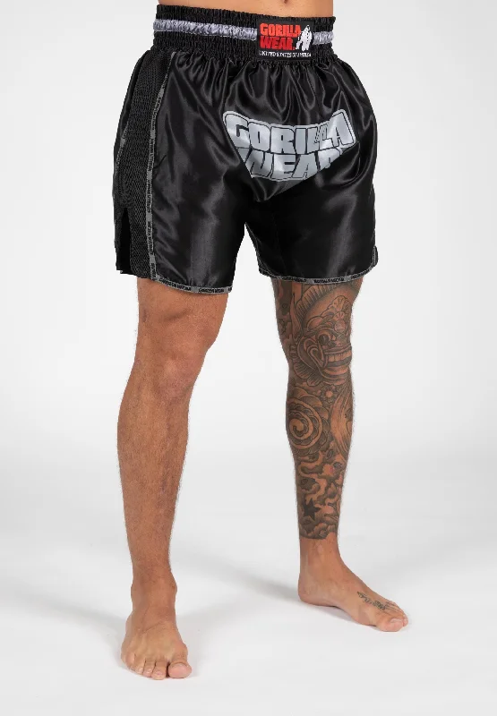 Piru Muay Thai Shorts - Black