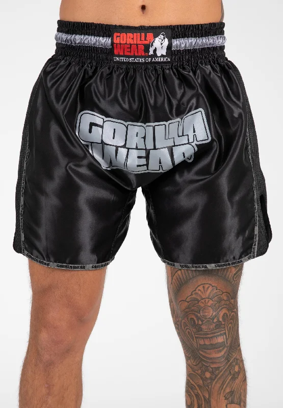 Piru Muay Thai Shorts - Black