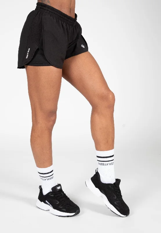 Salina 2-In-1 Shorts - Black