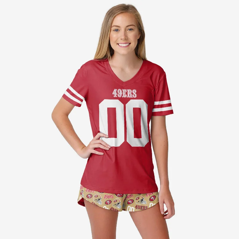 San Francisco 49ers Womens Gameday Ready Pajama Set