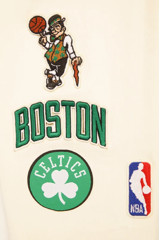 NBA BOSTON CELTICS RETRO CLASSIC WOMEN'S JERSEY LEGGING (EGGSHELL)