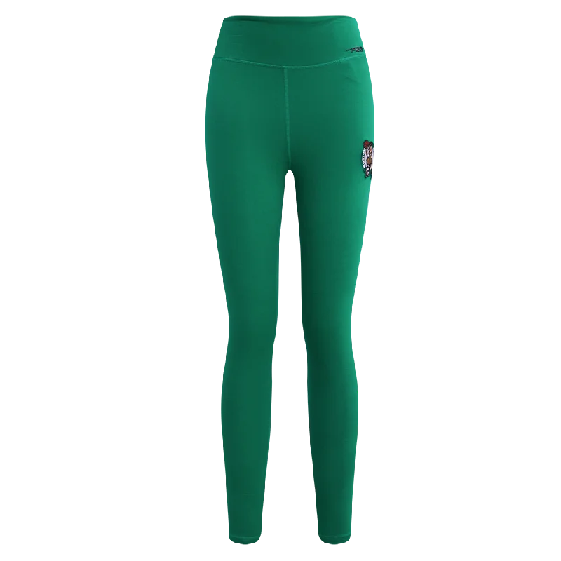 NBA BOSTON CELTICS RETRO CLASSIC WOMEN'S JERSEY LEGGING (KELLY GREEN)