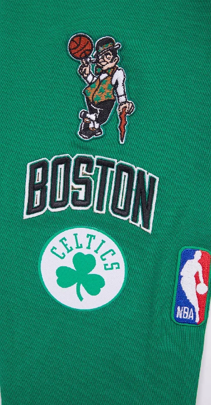 NBA BOSTON CELTICS RETRO CLASSIC WOMEN'S JERSEY LEGGING (KELLY GREEN)