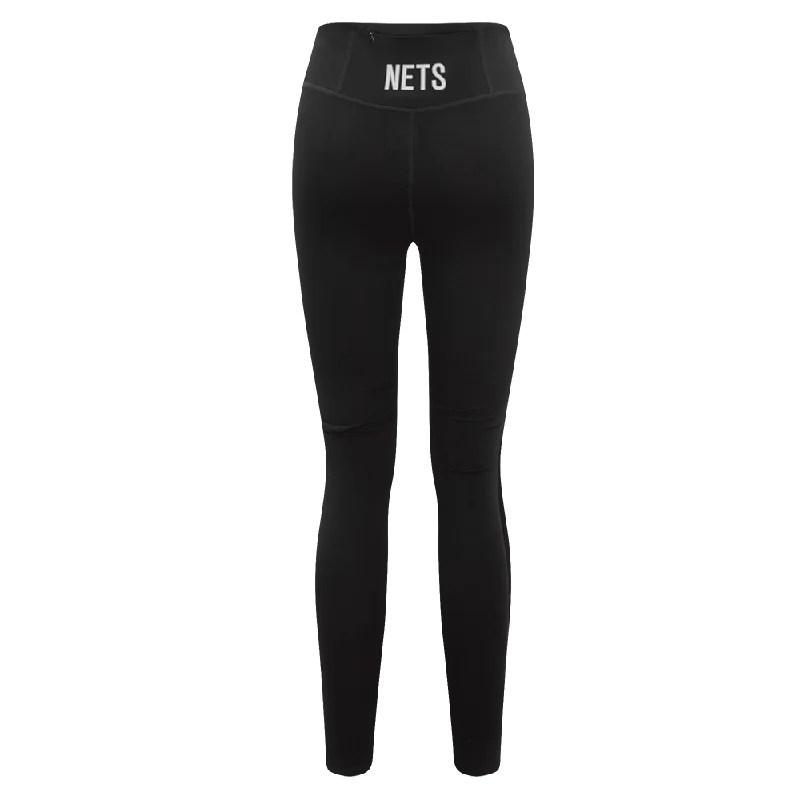 NBA BROOKLYN NETS CLASSIC WOMEN'S JERSEY LEGGING (BLACK)