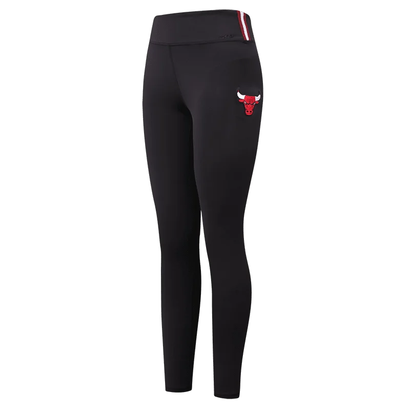 NBA CHICAGO BULLS CLASSIC WOMEN'S LUX LEGGING (BLACK)