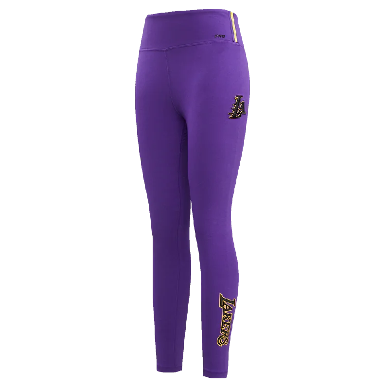 NBA LOS ANGELES LAKERS CLASSIC WOMEN'S JERSEY LEGGING (PURPLE)