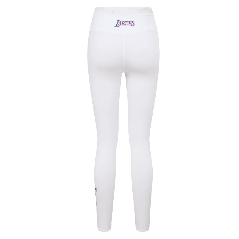 NBA LOS ANGELES LAKERS CLASSIC WOMEN'S JERSEY LEGGING (WHITE)